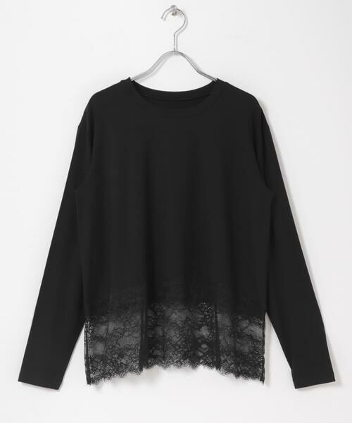 URBAN RESEARCH DOORS / アーバンリサーチ ドアーズ Tシャツ | レースドッキングカットソー | 詳細16