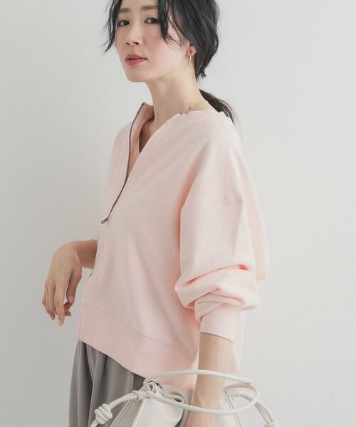 URBAN RESEARCH DOORS / アーバンリサーチ ドアーズ カーディガン・ボレロ | 『WEB/一部店舗限定カラー』コットンスウェットジップカーディガン | 詳細18