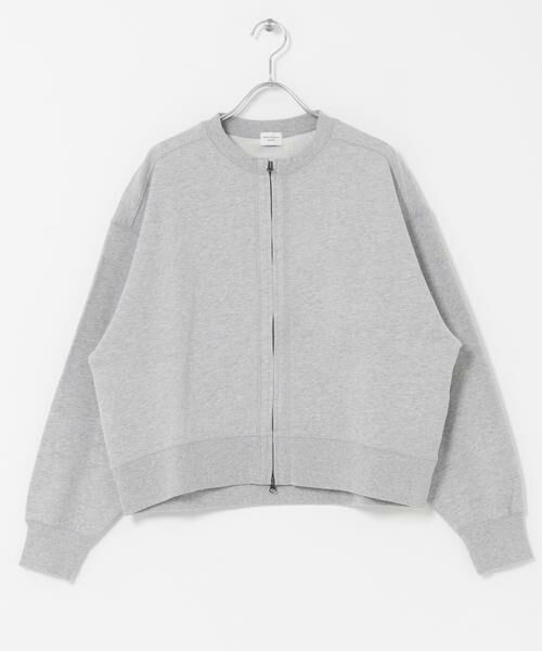 URBAN RESEARCH DOORS / アーバンリサーチ ドアーズ カーディガン・ボレロ | 『WEB/一部店舗限定カラー』コットンスウェットジップカーディガン | 詳細12