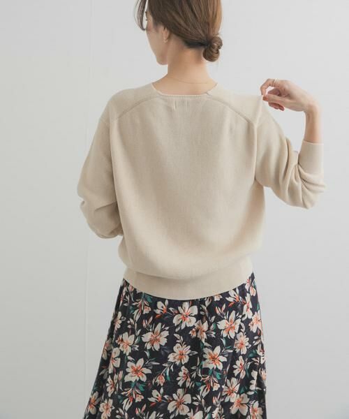 URBAN RESEARCH DOORS / アーバンリサーチ ドアーズ ニット・セーター | コットン畦Vネックニット | 詳細26