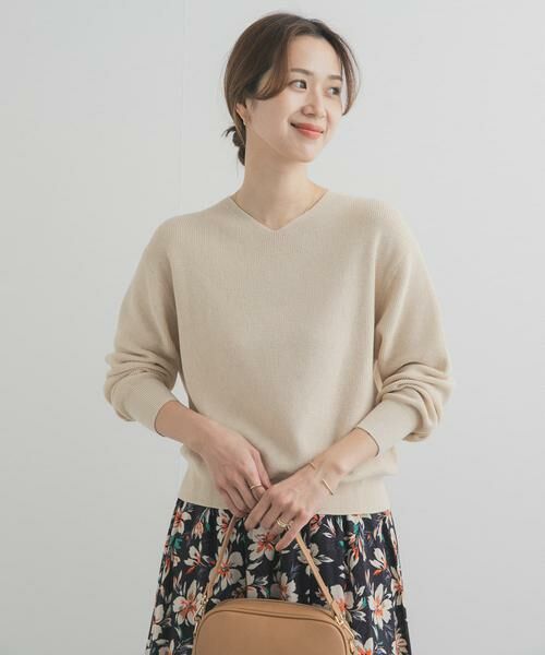 URBAN RESEARCH DOORS / アーバンリサーチ ドアーズ ニット・セーター | コットン畦Vネックニット | 詳細27