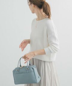 URBAN RESEARCH DOORS / アーバンリサーチ ドアーズ ニット・セーター | コットンボートネックガーターKNIT