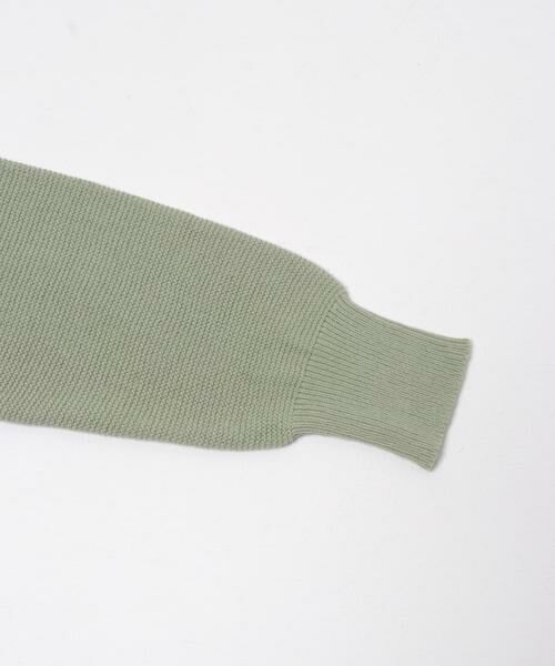 URBAN RESEARCH DOORS / アーバンリサーチ ドアーズ ニット・セーター | コットンボートネックガーターKNIT | 詳細11