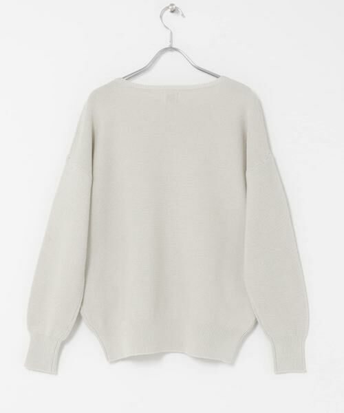 URBAN RESEARCH DOORS / アーバンリサーチ ドアーズ ニット・セーター | コットンボートネックガーターKNIT | 詳細30