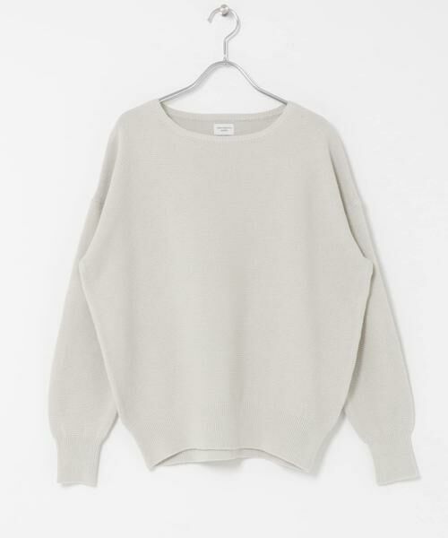 URBAN RESEARCH DOORS / アーバンリサーチ ドアーズ ニット・セーター | コットンボートネックガーターKNIT | 詳細28