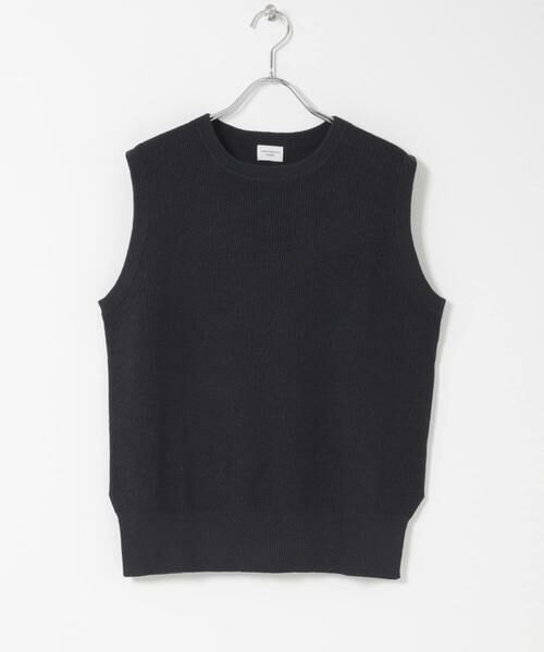 URBAN RESEARCH DOORS / アーバンリサーチ ドアーズ ベスト | リネンコットンKNITベスト | 詳細1