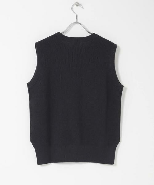URBAN RESEARCH DOORS / アーバンリサーチ ドアーズ ベスト | リネンコットンKNITベスト | 詳細3