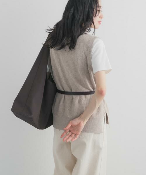 URBAN RESEARCH DOORS / アーバンリサーチ ドアーズ ベスト | リネンコットンKNITベスト | 詳細9