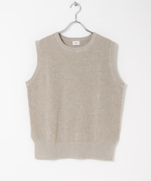 URBAN RESEARCH DOORS / アーバンリサーチ ドアーズ ベスト | リネンコットンKNITベスト | 詳細14