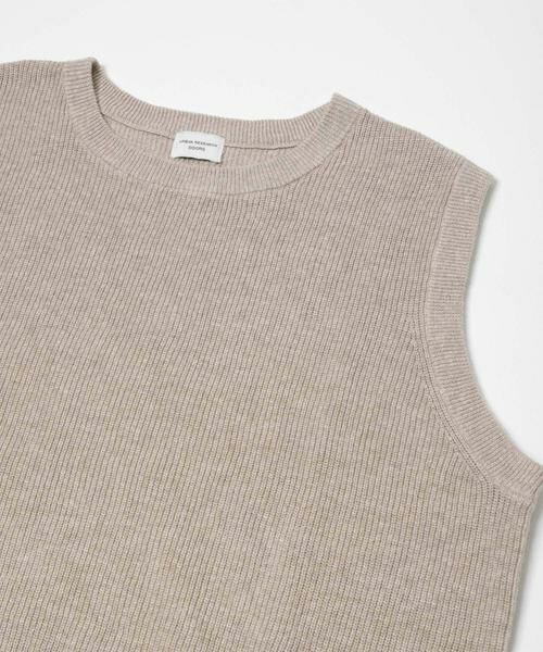 URBAN RESEARCH DOORS / アーバンリサーチ ドアーズ ベスト | リネンコットンKNITベスト | 詳細15