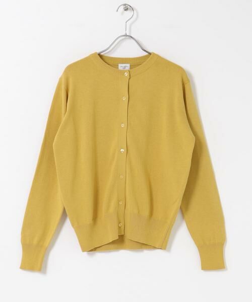 URBAN RESEARCH DOORS / アーバンリサーチ ドアーズ カーディガン・ボレロ | オーガニックコットンクルーネックカーディガン | 詳細8