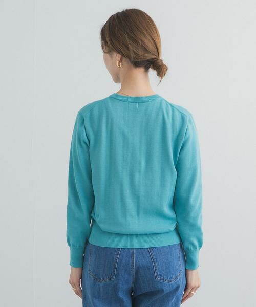 URBAN RESEARCH DOORS / アーバンリサーチ ドアーズ カーディガン・ボレロ | オーガニックコットンクルーネックカーディガン | 詳細19