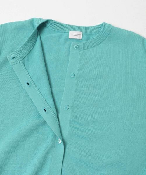 URBAN RESEARCH DOORS / アーバンリサーチ ドアーズ カーディガン・ボレロ | オーガニックコットンクルーネックカーディガン | 詳細21