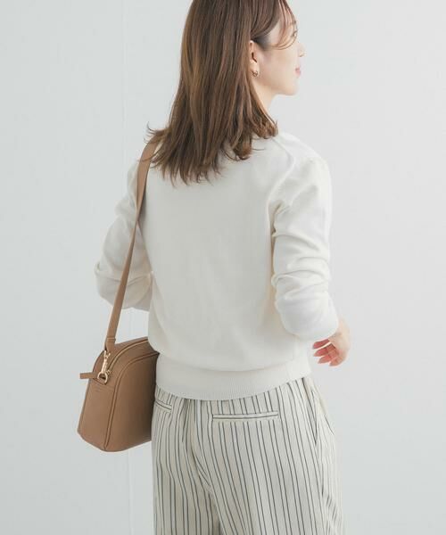 URBAN RESEARCH DOORS / アーバンリサーチ ドアーズ カーディガン・ボレロ | オーガニックコットンクルーネックカーディガン | 詳細27