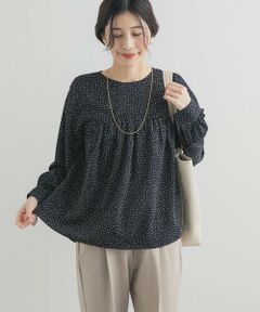 URBAN RESEARCH DOORS / アーバンリサーチ ドアーズ シャツ・ブラウス | ドットギャザーブラウス