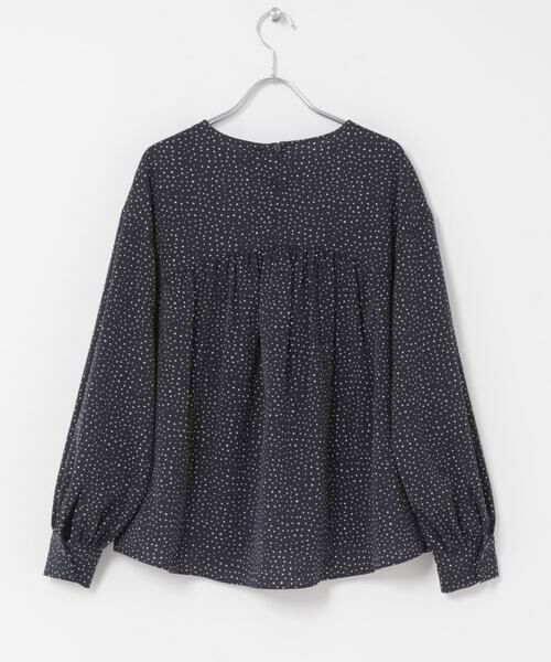 URBAN RESEARCH DOORS / アーバンリサーチ ドアーズ シャツ・ブラウス | ドットギャザーブラウス | 詳細10