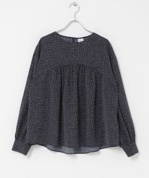 URBAN RESEARCH DOORS / アーバンリサーチ ドアーズ シャツ・ブラウス | ドットギャザーブラウス | 詳細8
