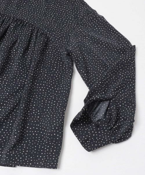 URBAN RESEARCH DOORS / アーバンリサーチ ドアーズ シャツ・ブラウス | ドットギャザーブラウス | 詳細9