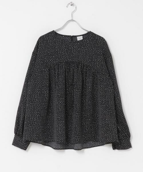 URBAN RESEARCH DOORS / アーバンリサーチ ドアーズ シャツ・ブラウス | ドットギャザーブラウス | 詳細25