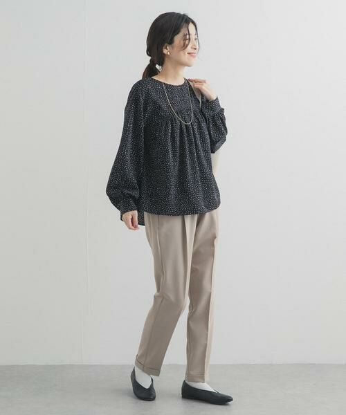 URBAN RESEARCH DOORS / アーバンリサーチ ドアーズ シャツ・ブラウス | ドットギャザーブラウス | 詳細21
