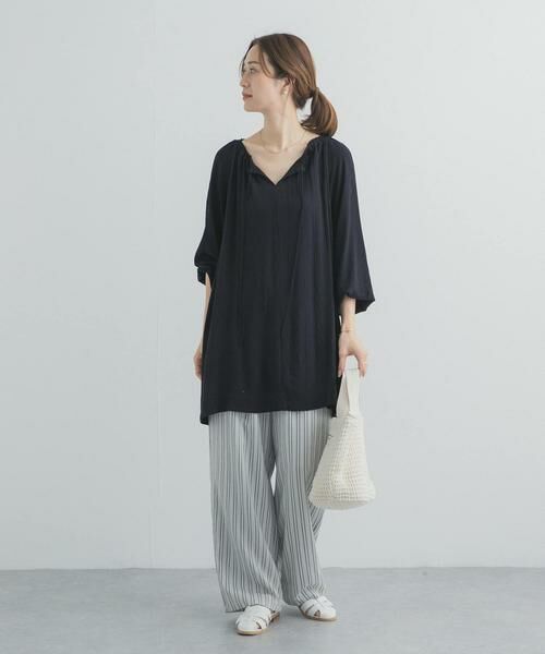 URBAN RESEARCH DOORS / アーバンリサーチ ドアーズ その他トップス | カフタンチュニック | 詳細7