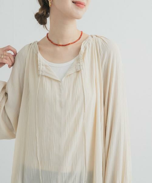 URBAN RESEARCH DOORS / アーバンリサーチ ドアーズ その他トップス | カフタンチュニック | 詳細16