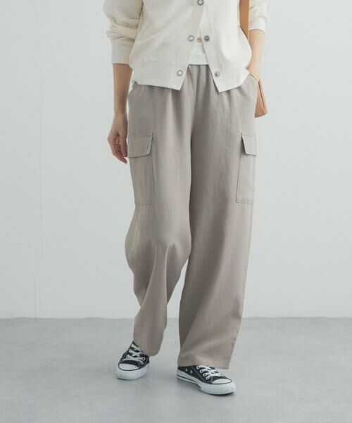 URBAN RESEARCH DOORS / アーバンリサーチ ドアーズ その他パンツ | トロミカーゴイージーパンツ | 詳細11