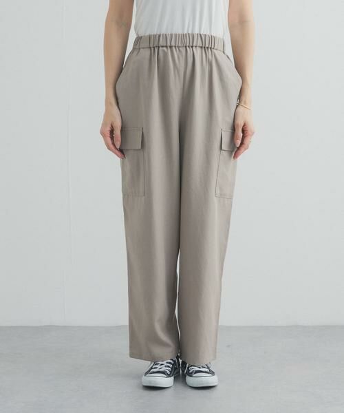 URBAN RESEARCH DOORS / アーバンリサーチ ドアーズ その他パンツ | トロミカーゴイージーパンツ | 詳細15