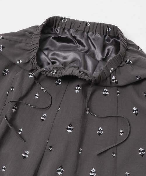 URBAN RESEARCH DOORS / アーバンリサーチ ドアーズ スカート | 小柄ダマスクプリントフレアスカート | 詳細4