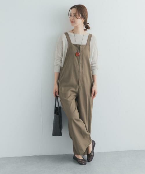 URBAN RESEARCH DOORS / アーバンリサーチ ドアーズ サロペット・オールインワン | フロントZIPサロペット | 詳細5