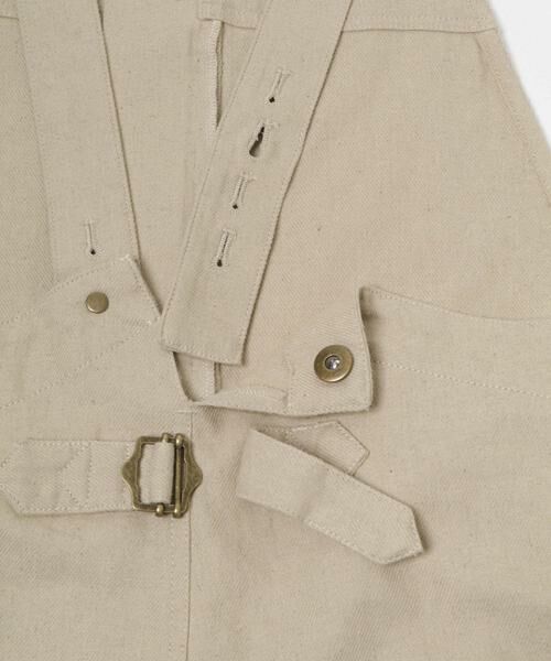 URBAN RESEARCH DOORS / アーバンリサーチ ドアーズ サロペット・オールインワン | フロントZIPサロペット | 詳細6