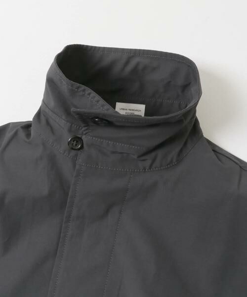 URBAN RESEARCH DOORS / アーバンリサーチ ドアーズ ステンカラーコート | 『撥水』スタンドミドルコート | 詳細10