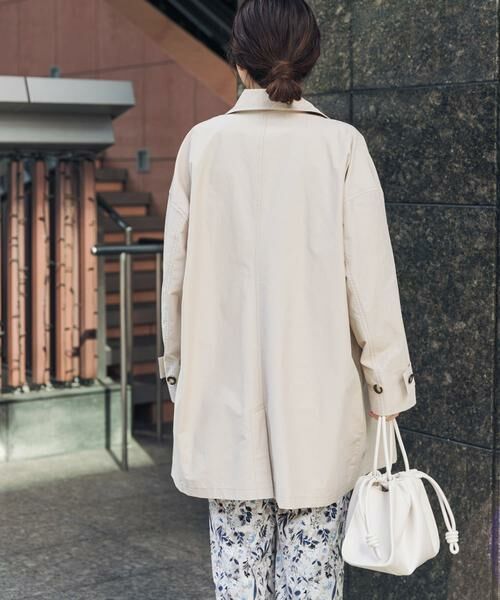 URBAN RESEARCH DOORS / アーバンリサーチ ドアーズ ステンカラーコート | 『撥水』スタンドミドルコート | 詳細27