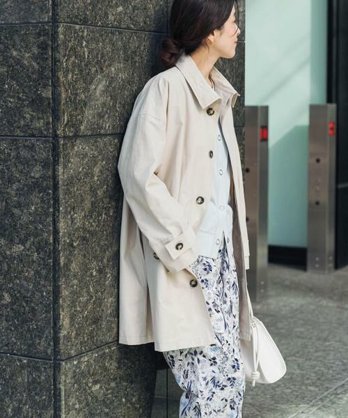 URBAN RESEARCH DOORS / アーバンリサーチ ドアーズ ステンカラーコート | 『撥水』スタンドミドルコート | 詳細28