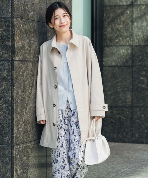 URBAN RESEARCH DOORS / アーバンリサーチ ドアーズ ステンカラーコート | 『撥水』スタンドミドルコート | 詳細29