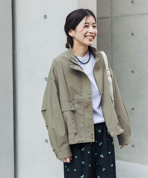 URBAN RESEARCH DOORS / アーバンリサーチ ドアーズ ブルゾン | 撥水/防花粉スタンドブルゾン | 詳細2