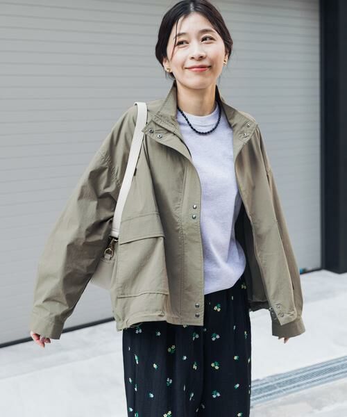 URBAN RESEARCH DOORS / アーバンリサーチ ドアーズ ブルゾン | 撥水/防花粉スタンドブルゾン | 詳細3