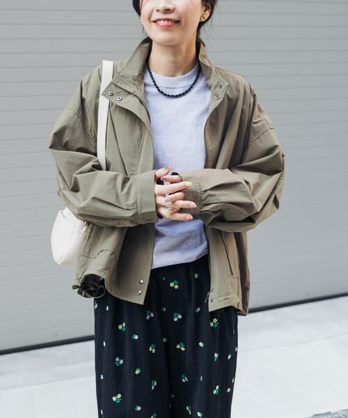 URBAN RESEARCH DOORS / アーバンリサーチ ドアーズ ブルゾン | 撥水/防花粉スタンドブルゾン | 詳細5