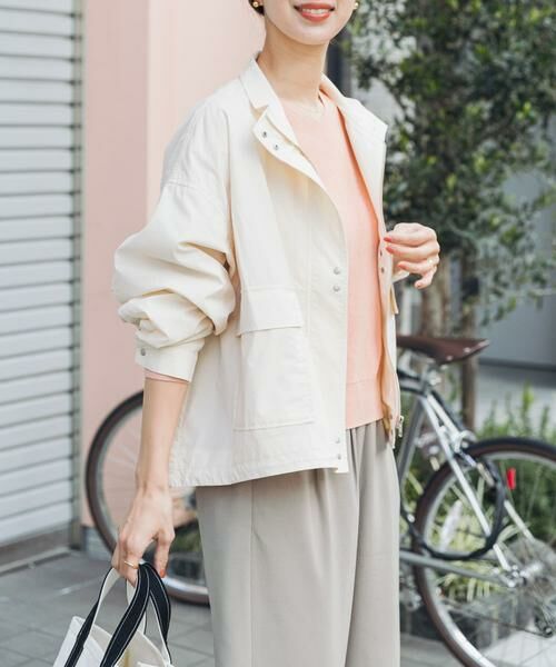 URBAN RESEARCH DOORS / アーバンリサーチ ドアーズ ブルゾン | 撥水/防花粉スタンドブルゾン | 詳細18