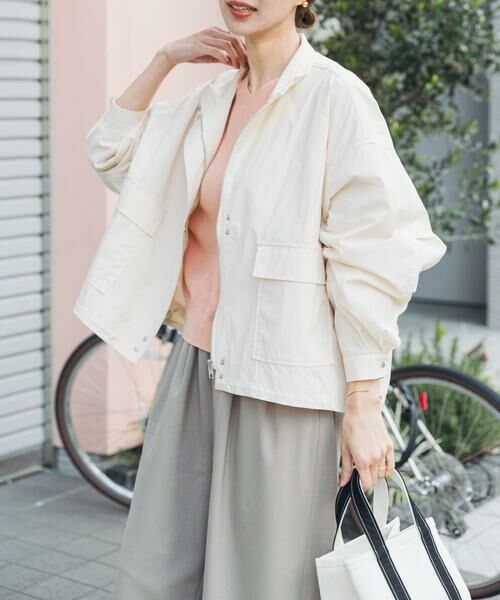 URBAN RESEARCH DOORS / アーバンリサーチ ドアーズ ブルゾン | 撥水/防花粉スタンドブルゾン | 詳細22