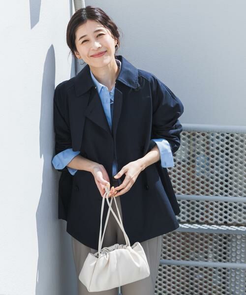 URBAN RESEARCH DOORS / アーバンリサーチ ドアーズ トレンチコート | 撥水ショートトレンチ | 詳細1