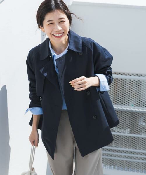 URBAN RESEARCH DOORS / アーバンリサーチ ドアーズ トレンチコート | 撥水ショートトレンチ | 詳細3