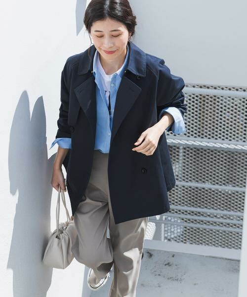 URBAN RESEARCH DOORS / アーバンリサーチ ドアーズ トレンチコート | 撥水ショートトレンチ | 詳細4