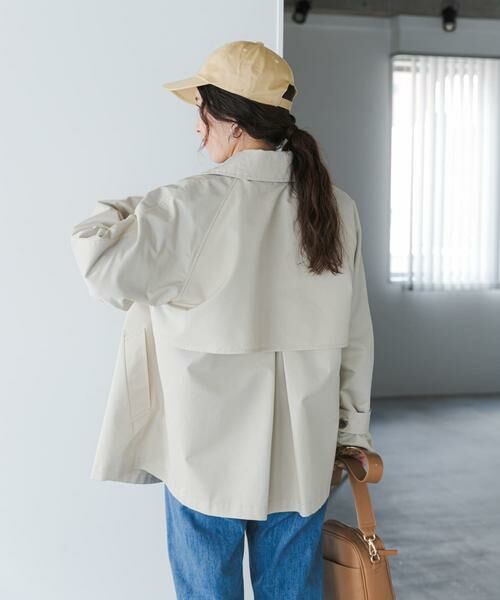 URBAN RESEARCH DOORS / アーバンリサーチ ドアーズ トレンチコート | 撥水ショートトレンチ | 詳細16