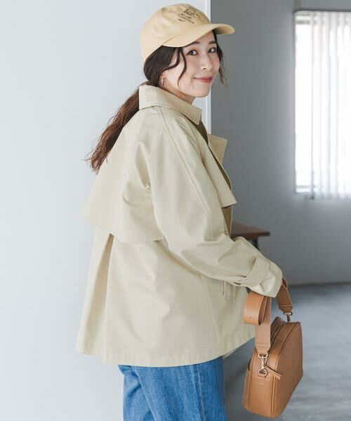 URBAN RESEARCH DOORS / アーバンリサーチ ドアーズ トレンチコート | 撥水ショートトレンチ | 詳細17