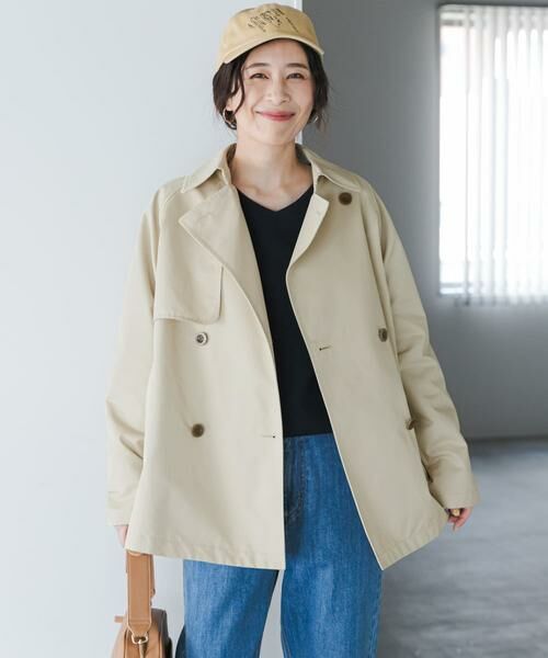 URBAN RESEARCH DOORS / アーバンリサーチ ドアーズ トレンチコート | 撥水ショートトレンチ | 詳細18