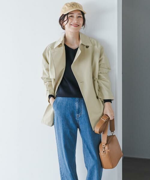 URBAN RESEARCH DOORS / アーバンリサーチ ドアーズ トレンチコート | 撥水ショートトレンチ | 詳細20