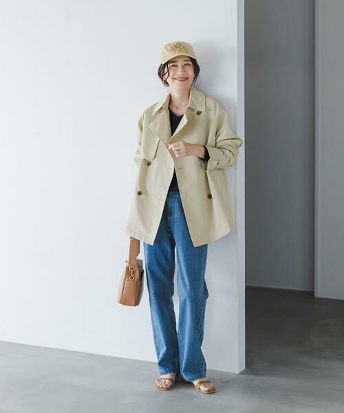 URBAN RESEARCH DOORS / アーバンリサーチ ドアーズ トレンチコート | 撥水ショートトレンチ | 詳細21