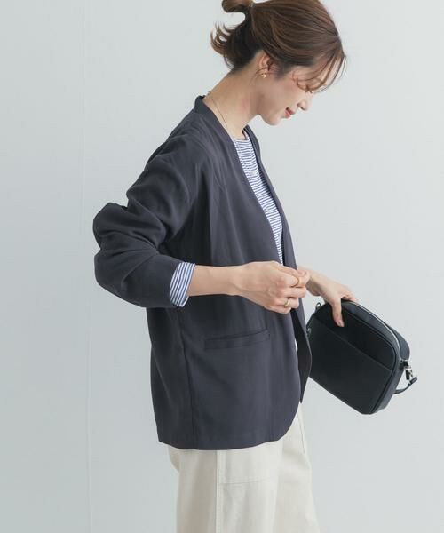 URBAN RESEARCH DOORS / アーバンリサーチ ドアーズ その他アウター | ノーカラージャケット | 詳細1