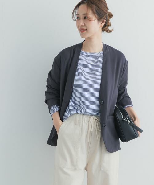 URBAN RESEARCH DOORS / アーバンリサーチ ドアーズ その他アウター | ノーカラージャケット | 詳細4